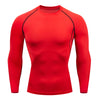 Men's Long Sleeve Spring Autumn Fitness T-Shirt