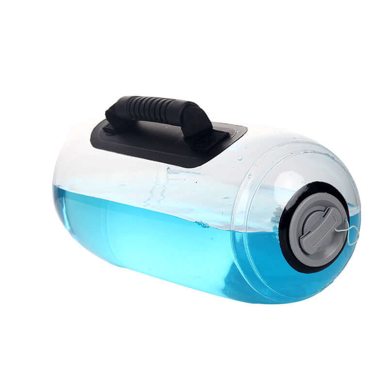 Transparent Water-Fillable Dumbbell for Fitness Training