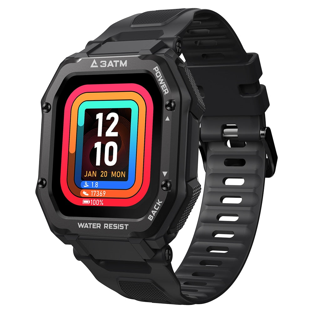 Rugged Smartwatch for Outdoor Fitness Tracking