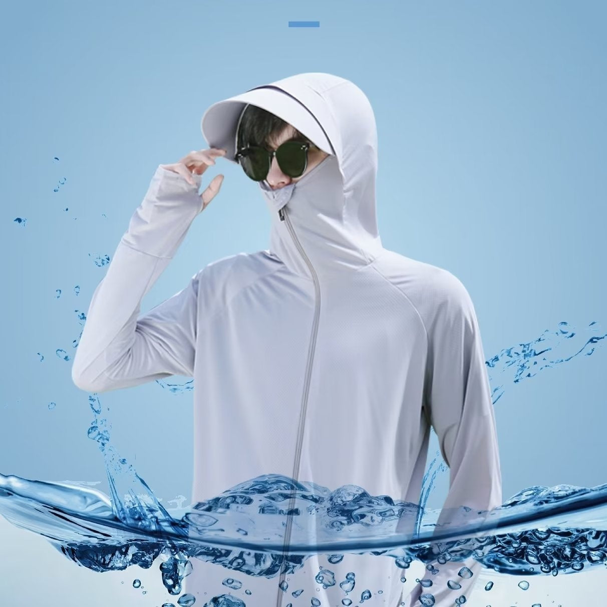 Men's UV-Protective Breathable Outdoor Fishing & Cycling Clothing