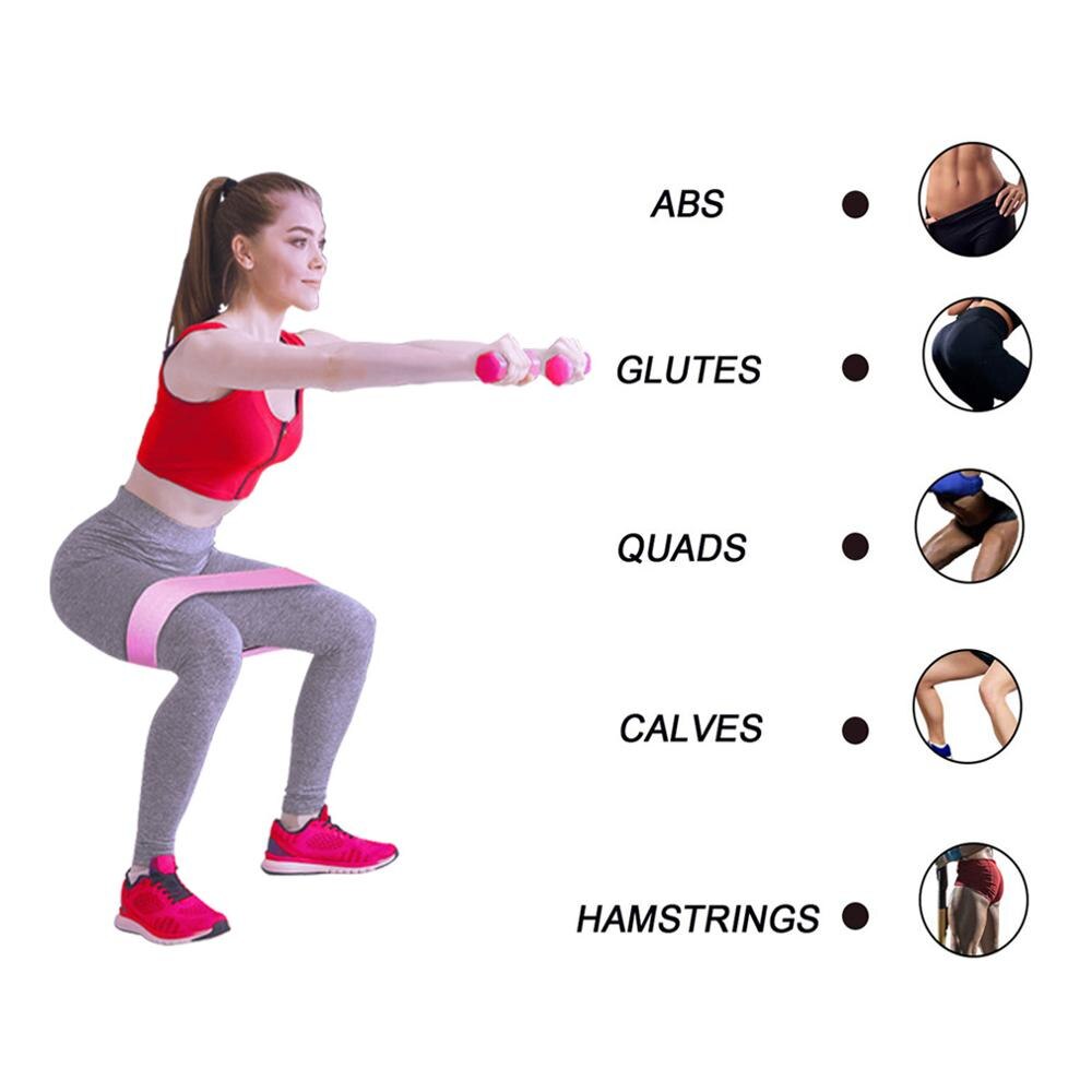 3-Piece Fitness Resistance Bands Set