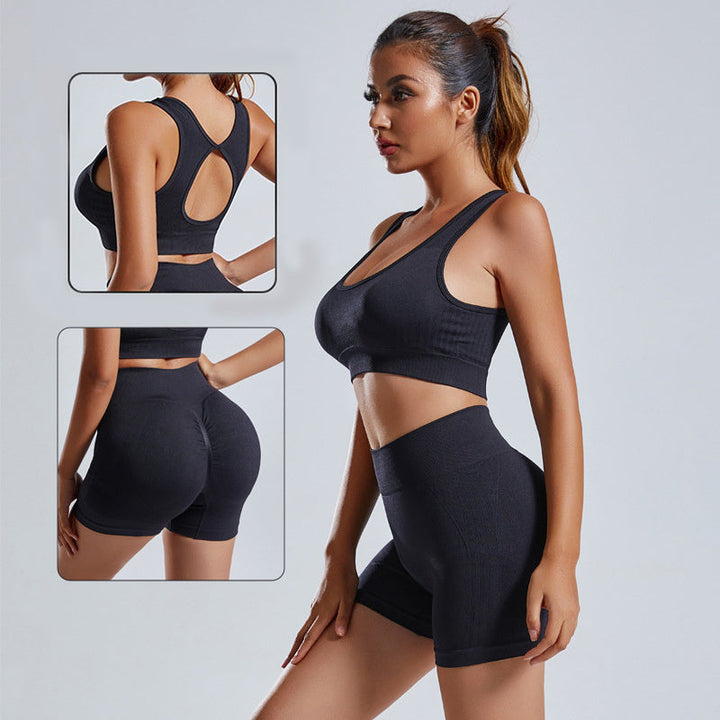 2-Piece Women's Seamless Yoga & Workout Set