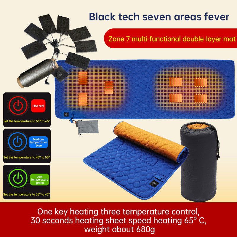 Rechargeable Winter Heating Pad for Outdoor Camping