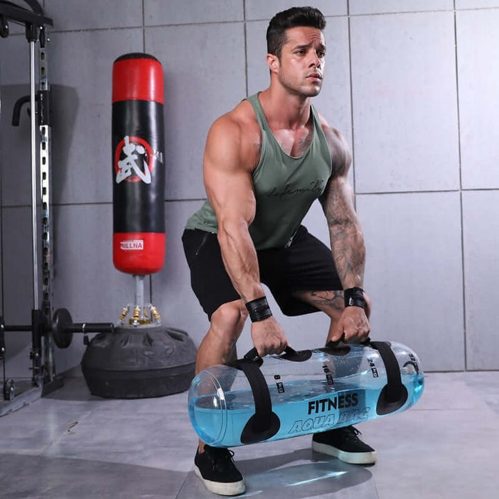 Transparent Water-Fillable Dumbbell for Fitness Training