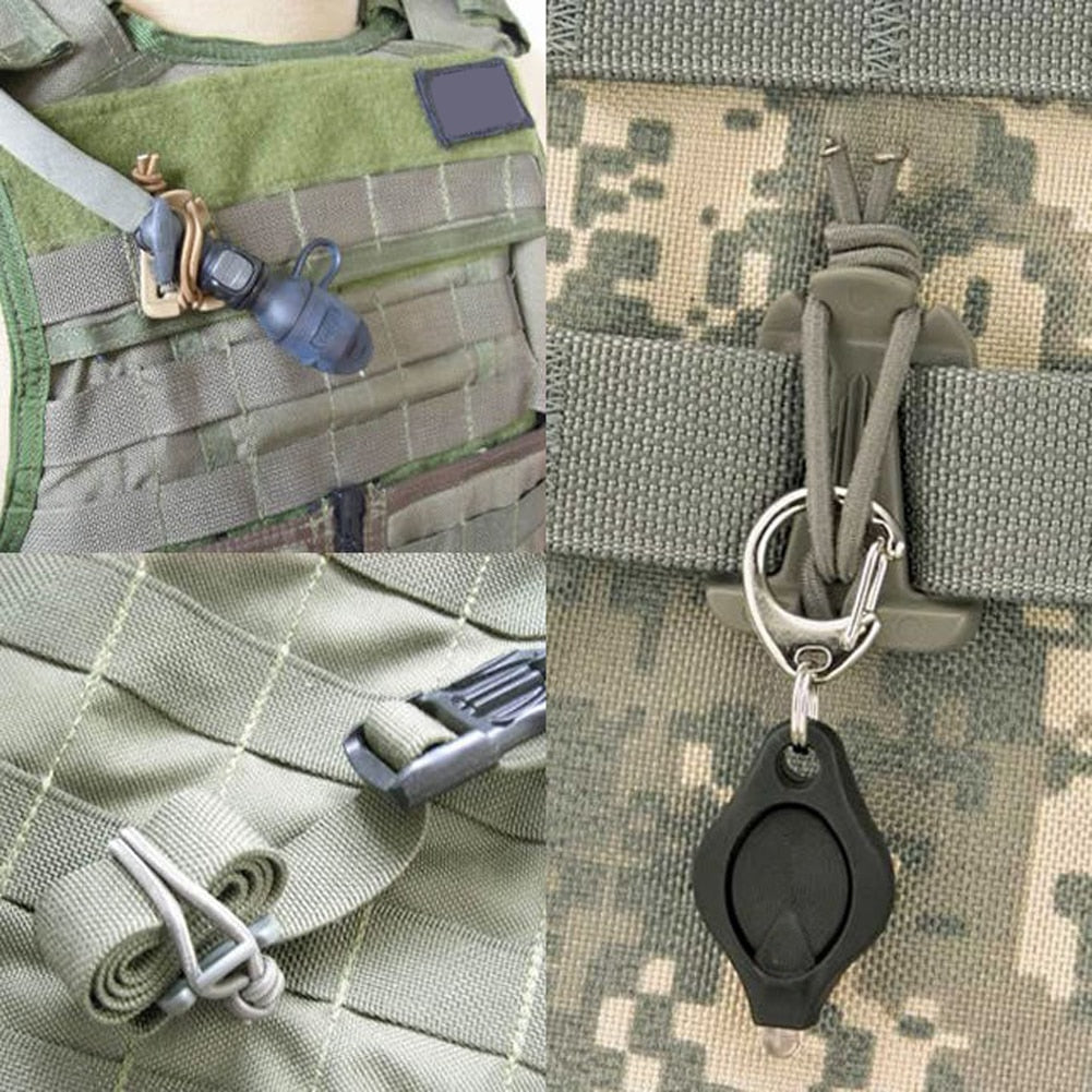 Nylon Carabiner Clips for Outdoor Backpacks