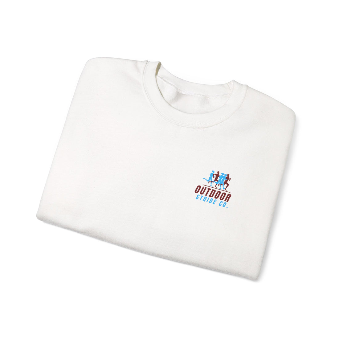 Outdoor Stride Co. Crewneck Sweatshirt — Running Graphic Pullover