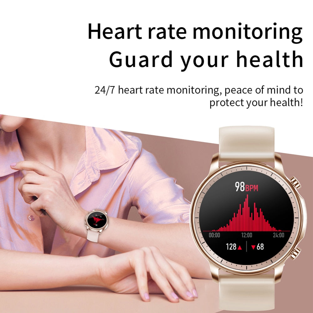 V23 Full Touch Waterproof Fitness Smartwatch