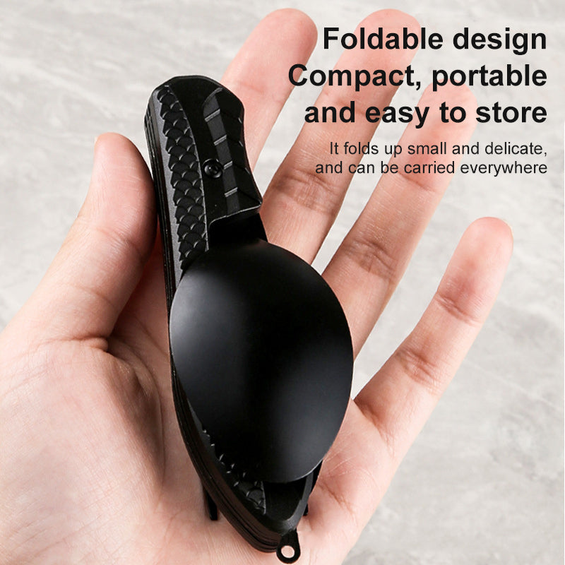 Stainless Steel Portable Camping Knife Fork Spoon Set