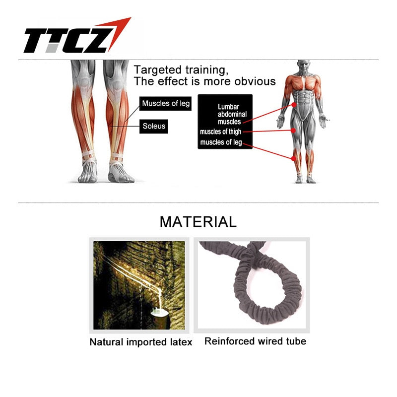 TTCZ Fitness Bounce Trainer Resistance Rope for Sports Training