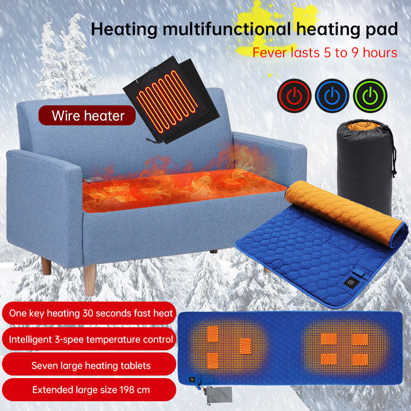 Rechargeable Winter Heating Pad for Outdoor Camping