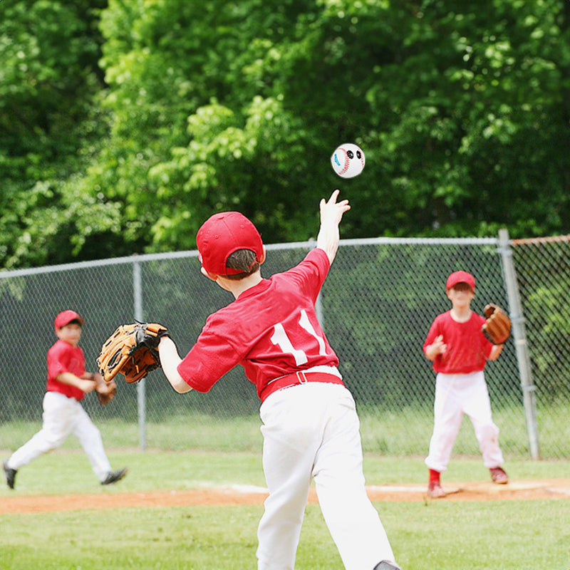 9-Inch Pitching Training Baseball with Grip Markers