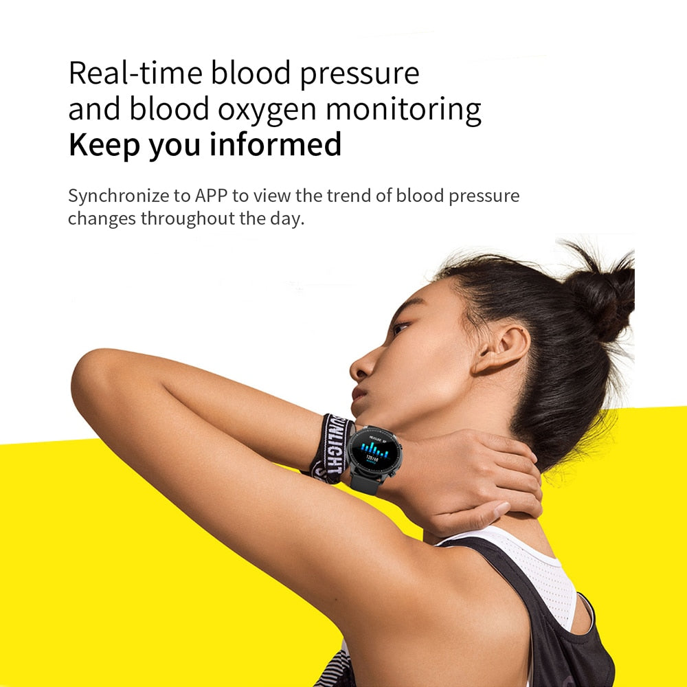 V23 Full Touch Waterproof Fitness Smartwatch