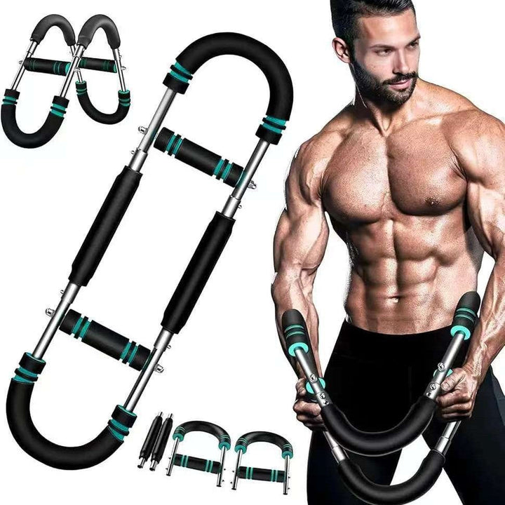 Adjustable U-Shaped Chest and Arm Strength Trainer