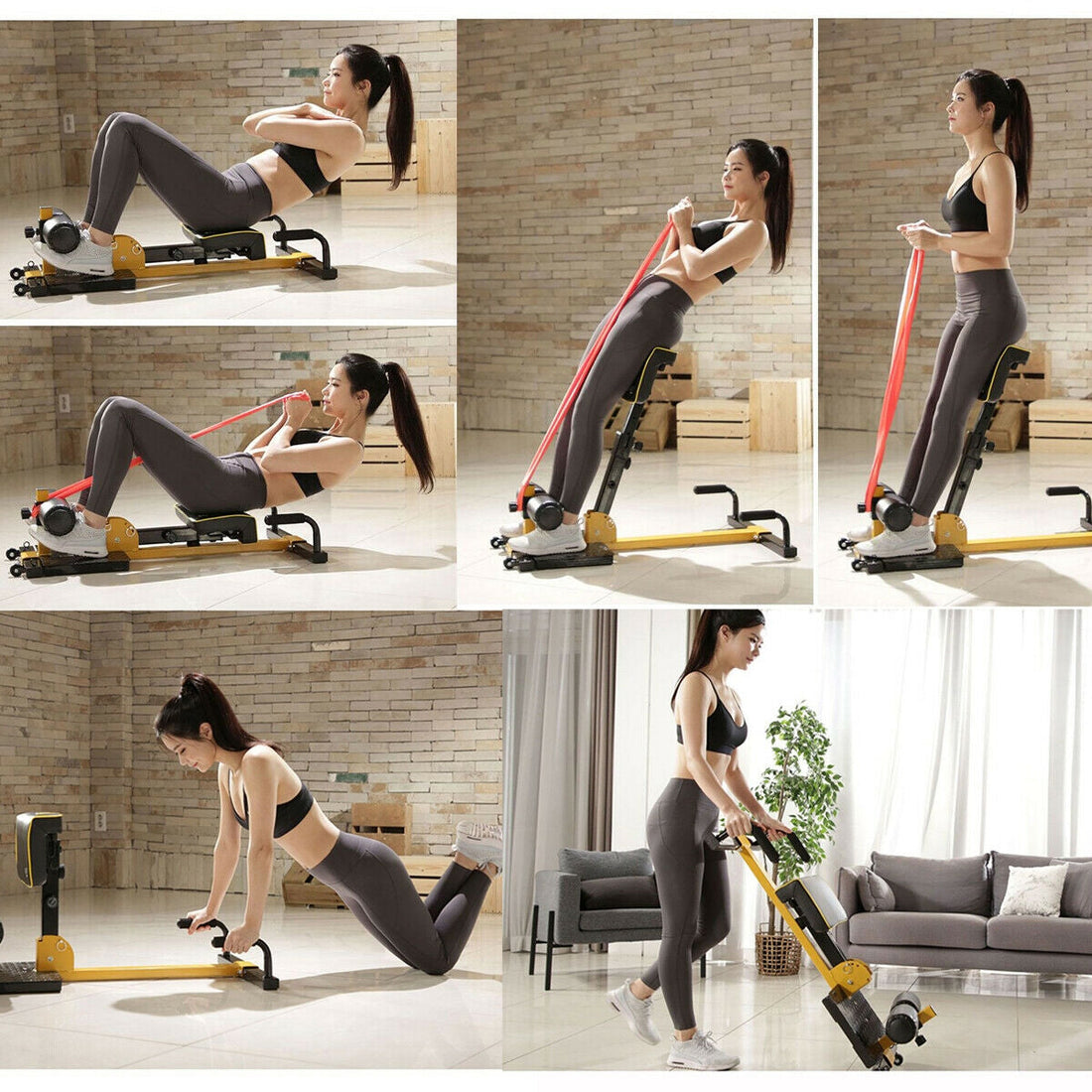 8-in-1 Multifunctional Home Gym Fitness Equipment