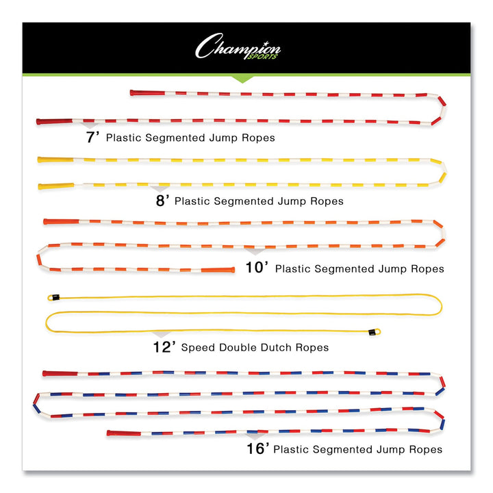 Champion Sports PE Kit with 7 Balls & 14 Jump Ropes