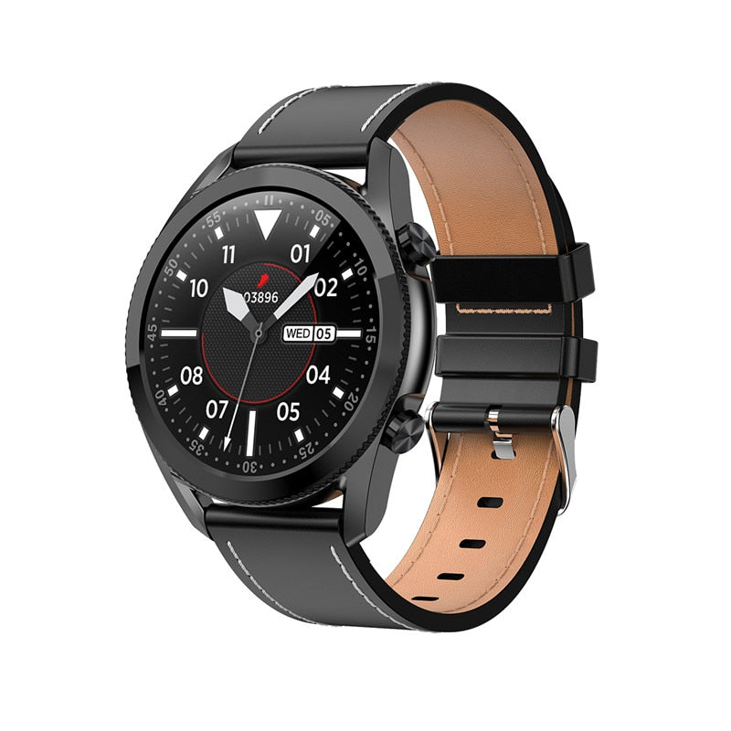 Bluetooth Waterproof Smartwatch with Fitness Weather Tracking