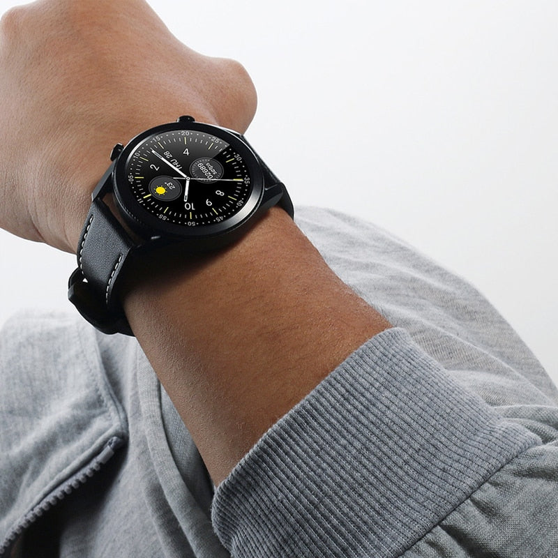Bluetooth Waterproof Smartwatch with Fitness Weather Tracking