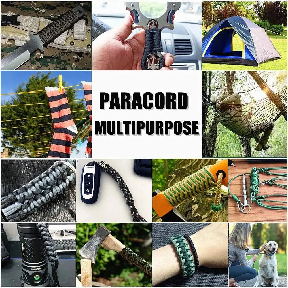 9-Core 650lb Tactical Paracord Survival Rope