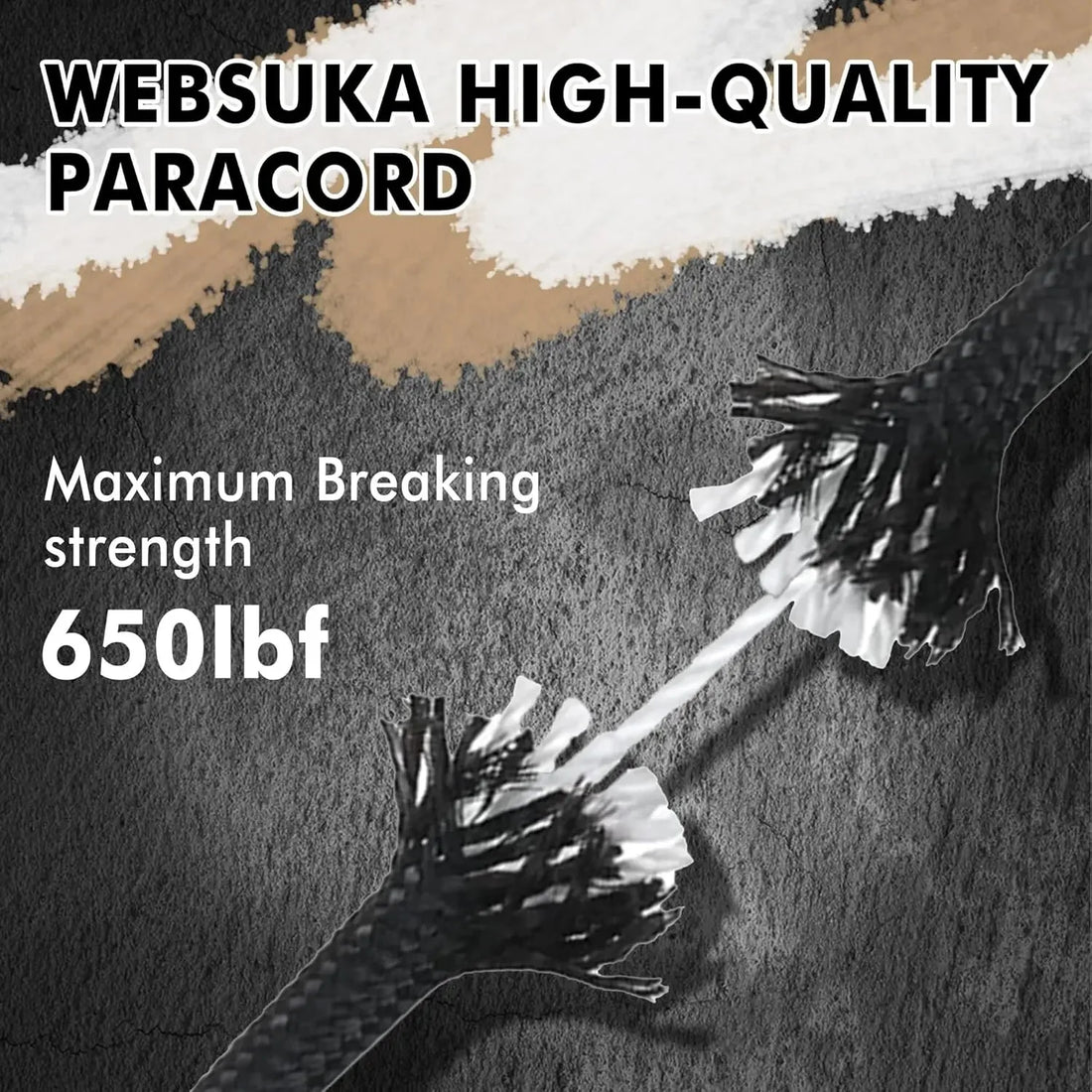 9-Core 650lb Tactical Paracord Survival Rope