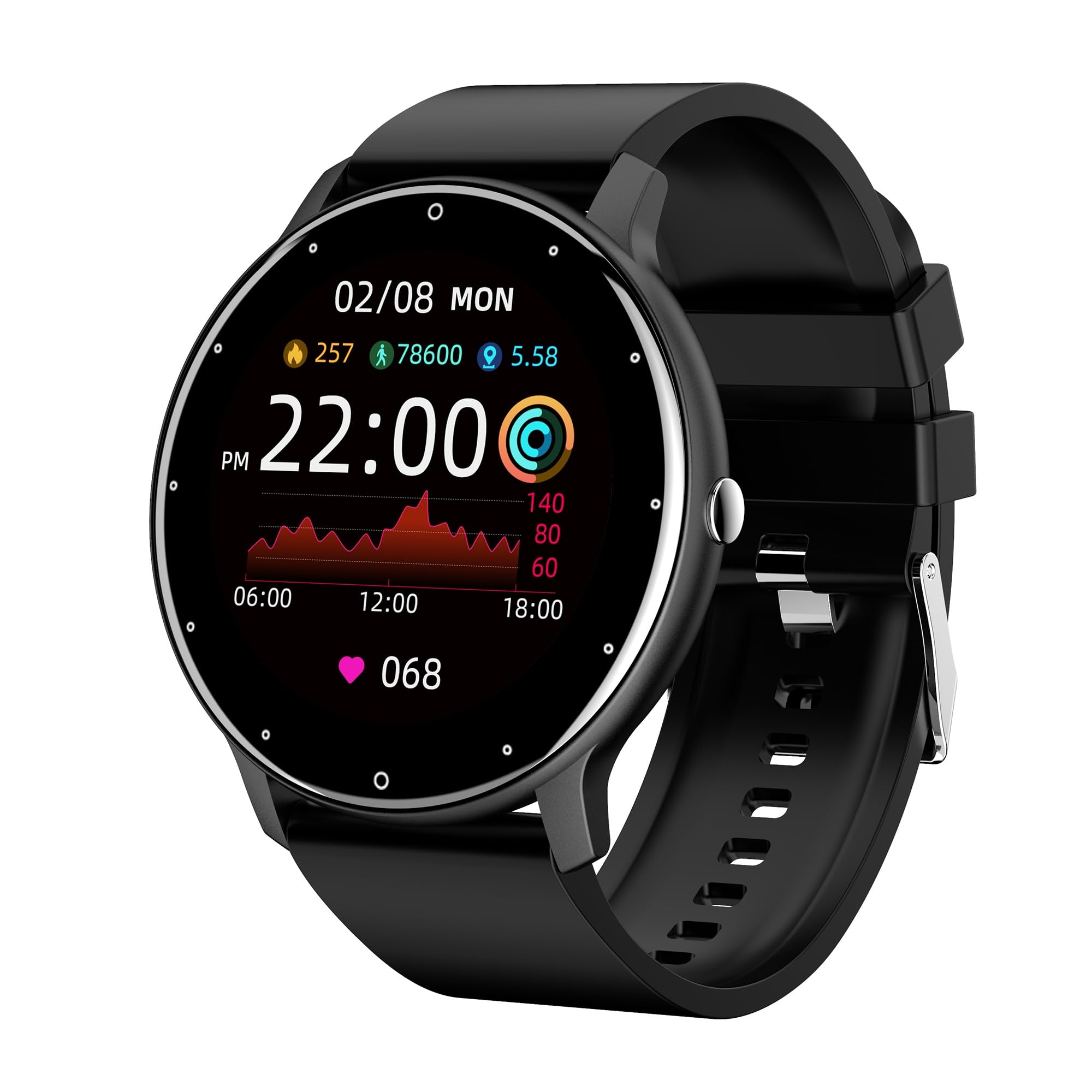 FREEZE2TRIM Rival Smart Fitness Watch with Sleep & Heart Rate Tracking