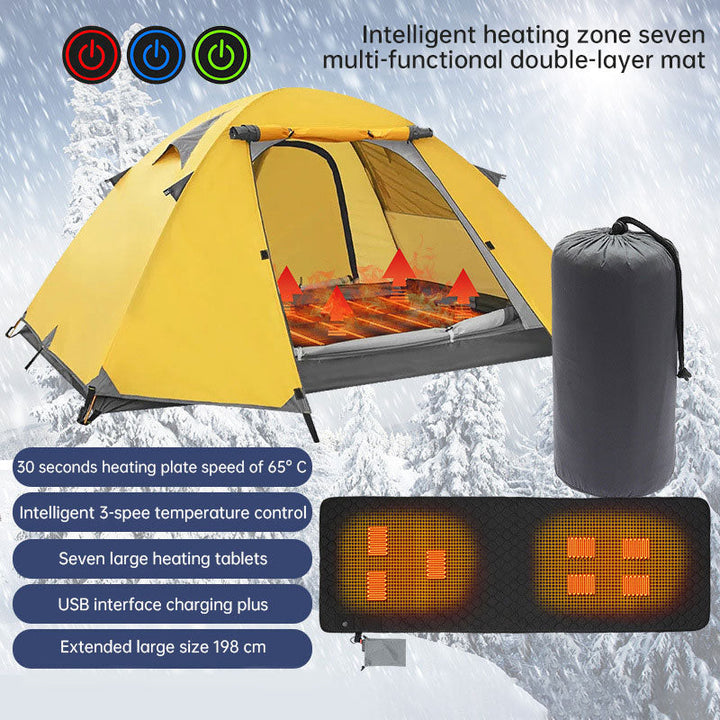 Rechargeable Winter Heating Pad for Outdoor Camping