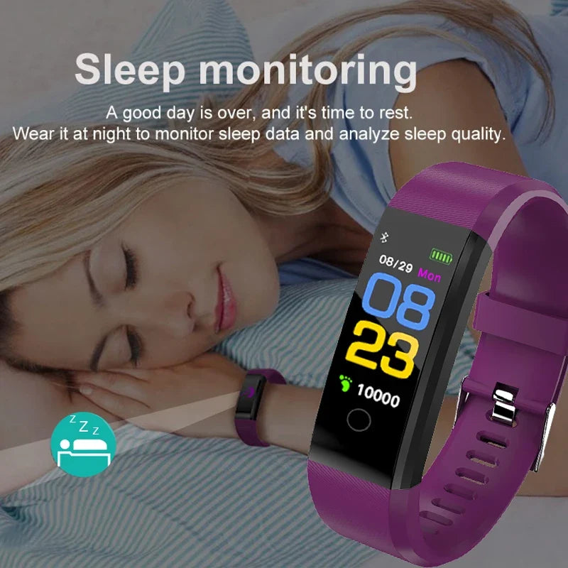 Smartwatch with Heart Rate and Fitness Tracking