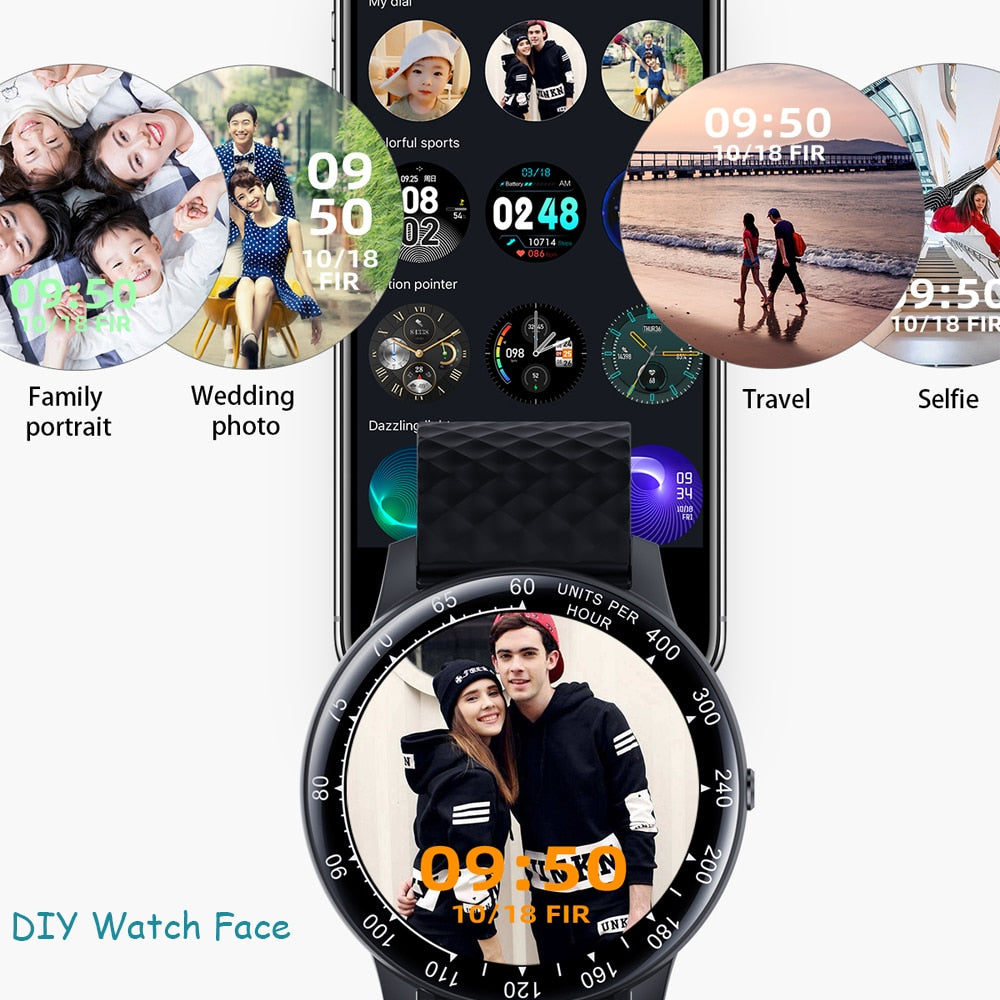 Smart Fitness Watch with Heart Rate Monitor