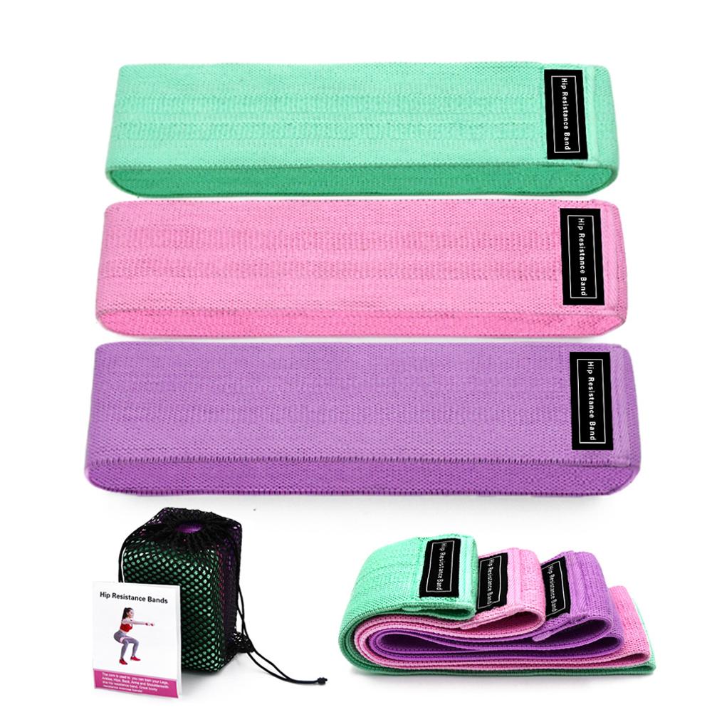 3-Piece Fitness Resistance Bands Set
