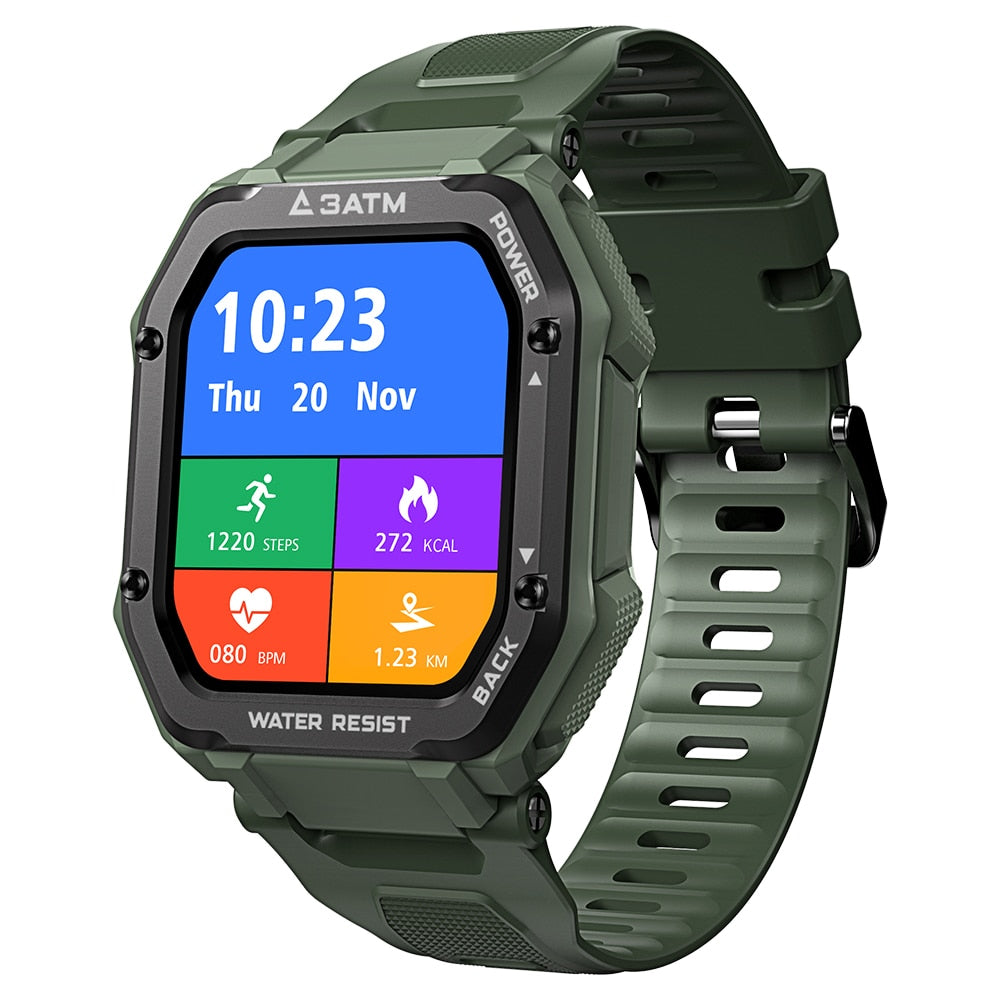 Rugged Smartwatch for Outdoor Fitness Tracking