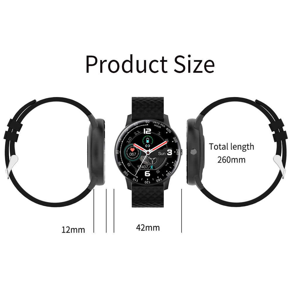 Smart Fitness Watch with Heart Rate Monitor