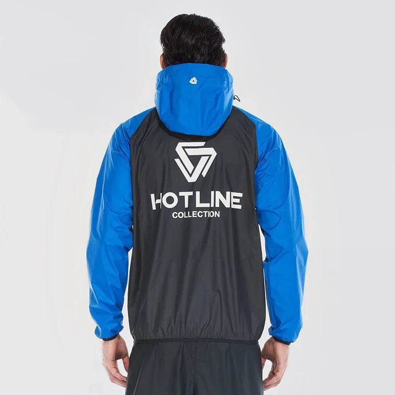: Vansydical Men's Sweat Sports Jacket with Hood
