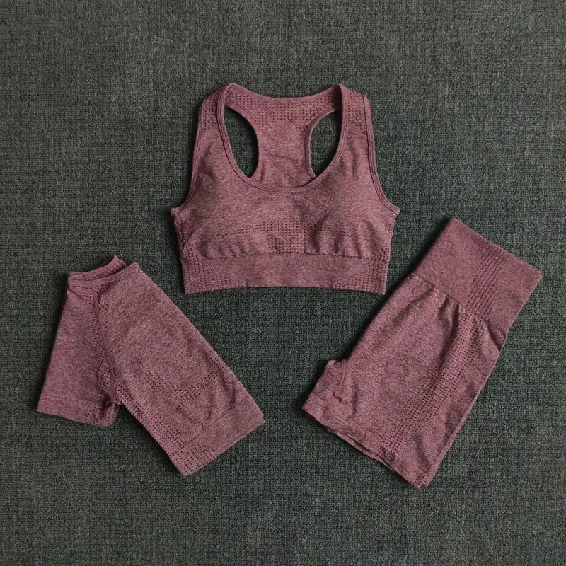 Women's Yoga Fitness Workout Activewear Outfit