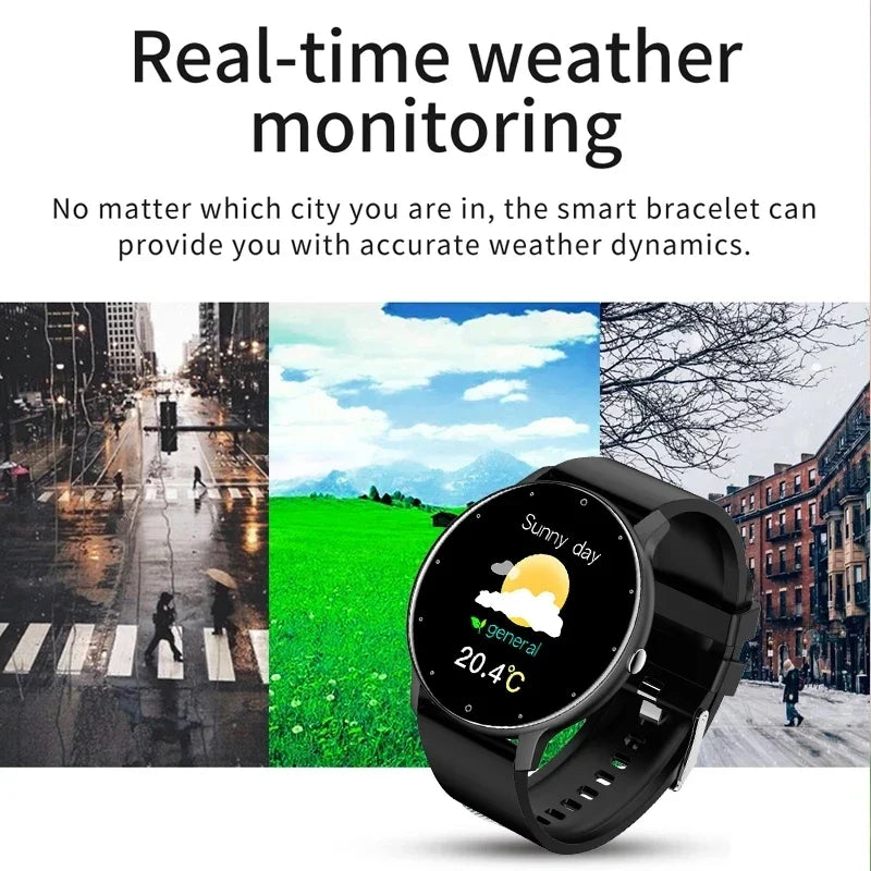 Smartwatch with Heart Rate Fitness Tracking