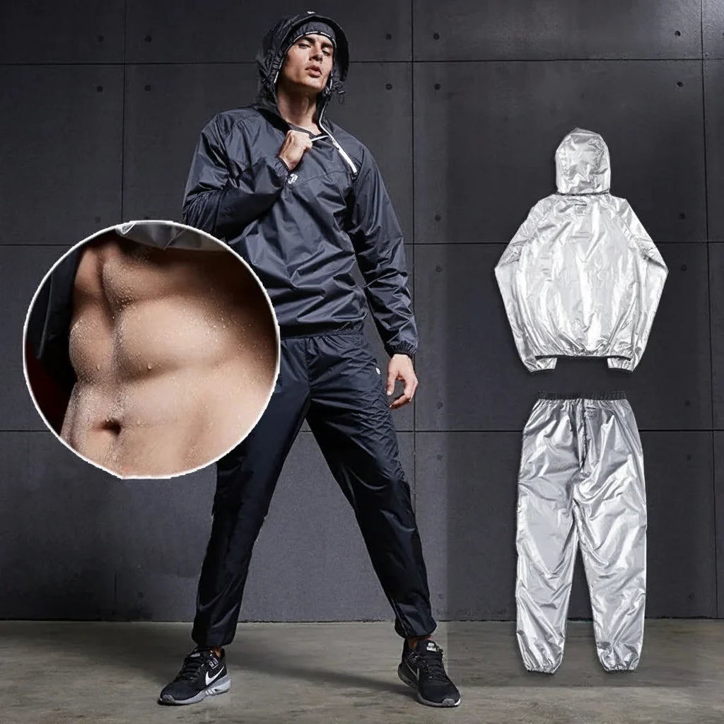 Men's Fitness Sauna Suit for Gym Workouts