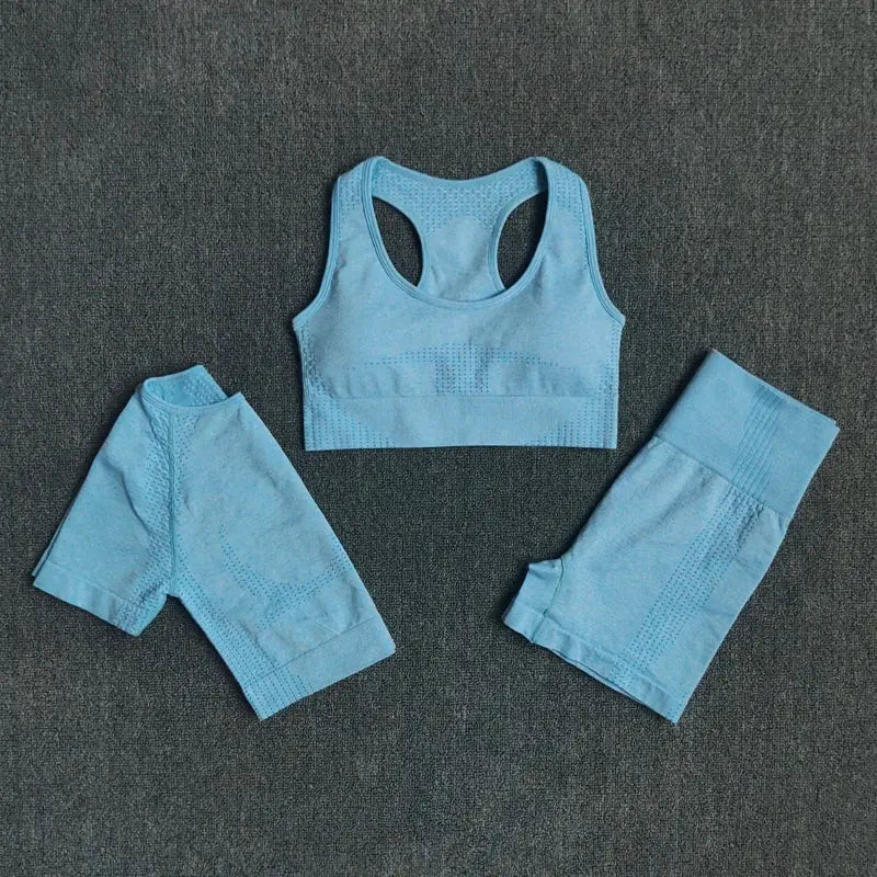 Women's Yoga Fitness Workout Activewear Outfit