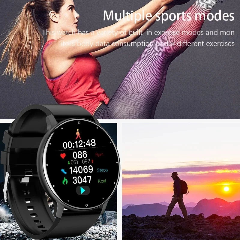 Smartwatch with Heart Rate Fitness Tracking