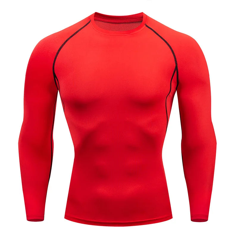 Men's Long Sleeve Spring Autumn Fitness T-Shirt