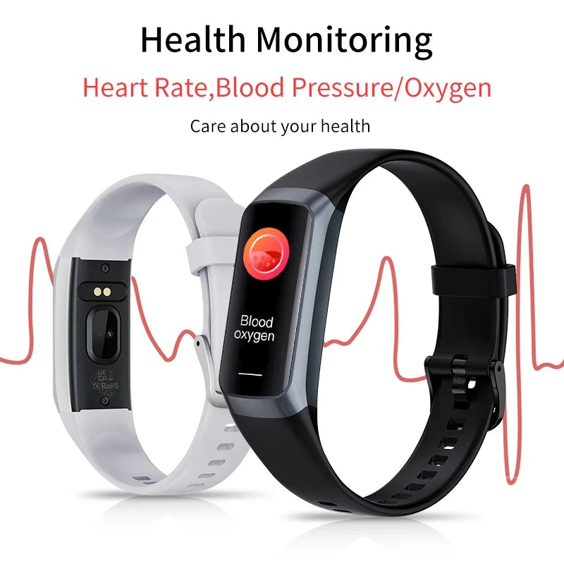 LIGE 1.1-Inch AMOLED Smartwatch Fitness Tracker