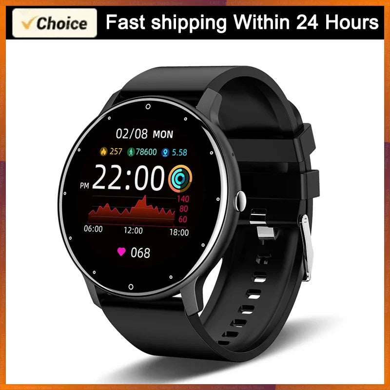 Smartwatch with Heart Rate Fitness Tracking