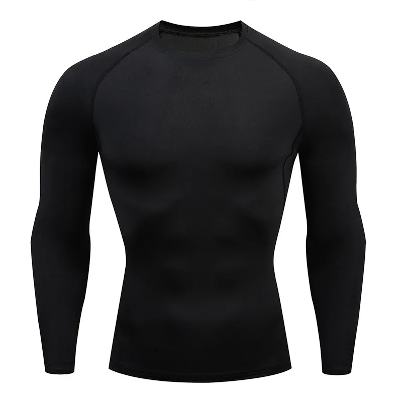 Men's Long Sleeve Spring Autumn Fitness T-Shirt