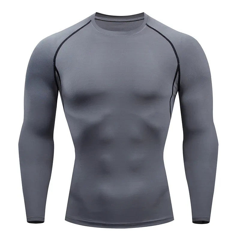 Men's Long Sleeve Spring Autumn Fitness T-Shirt