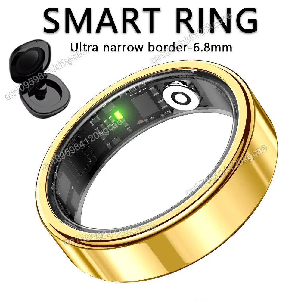 2026 Smart Ring with Heart Rate & Sleep Monitoring