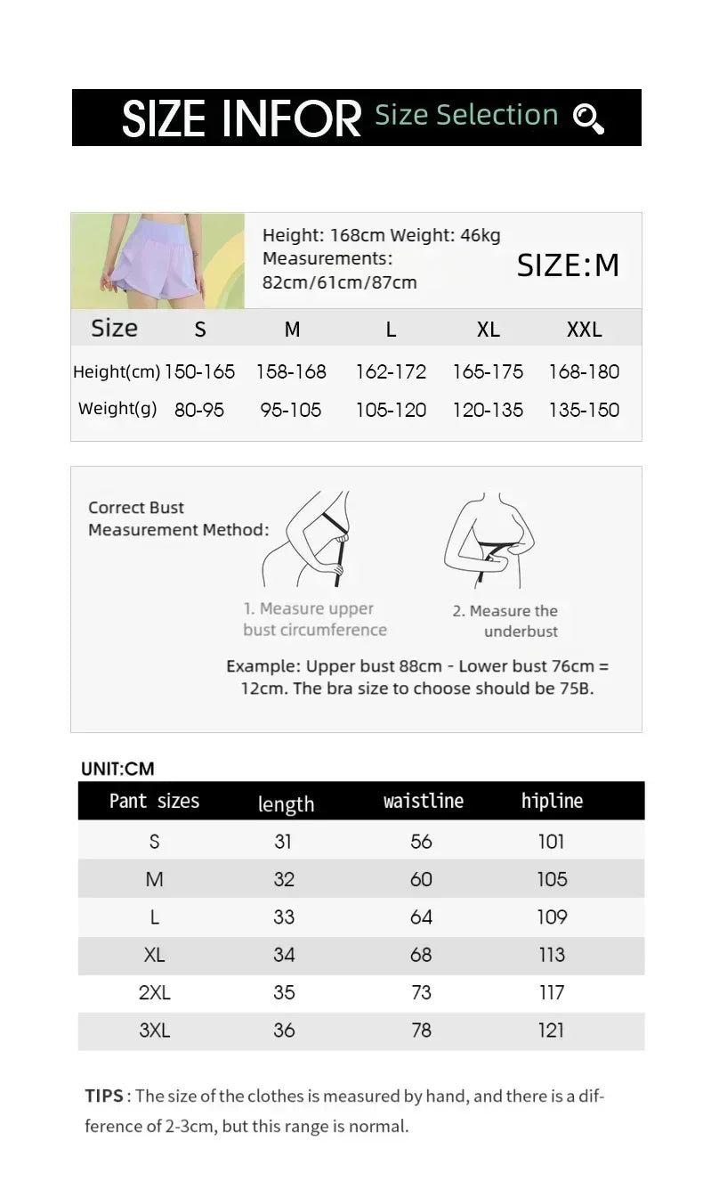 PHIGEER Women's Lightweight Yoga & Workout Shorts with Pocket