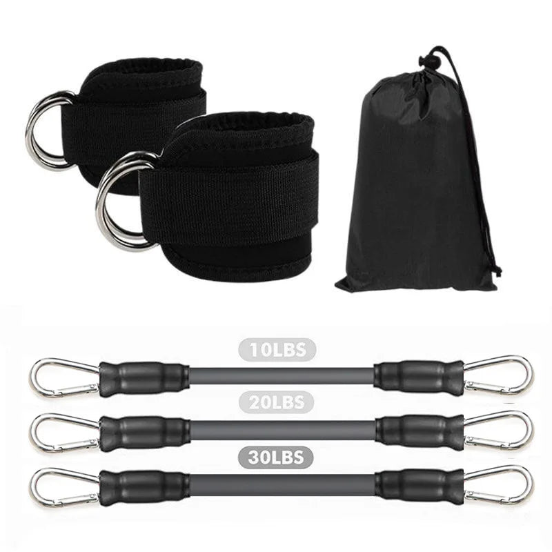 Ankle Strap Resistance Bands for Lower Body Workouts