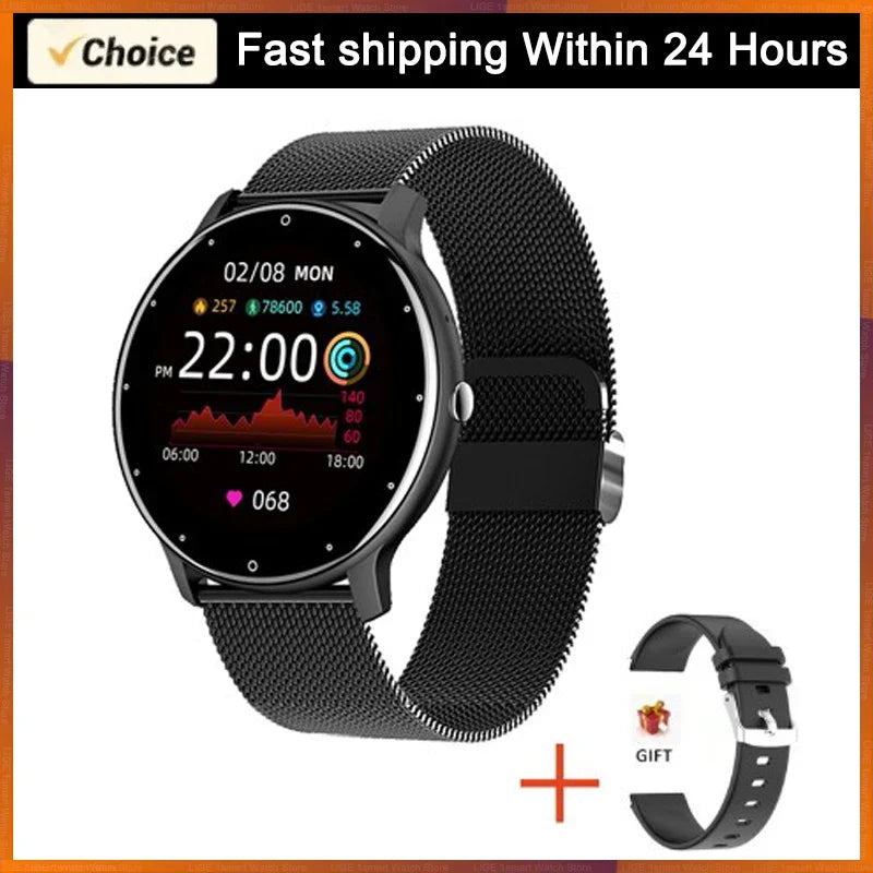 Smartwatch with Heart Rate Fitness Tracking
