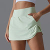 Una-Shop Women's High-Waist Yoga Shorts with Pockets