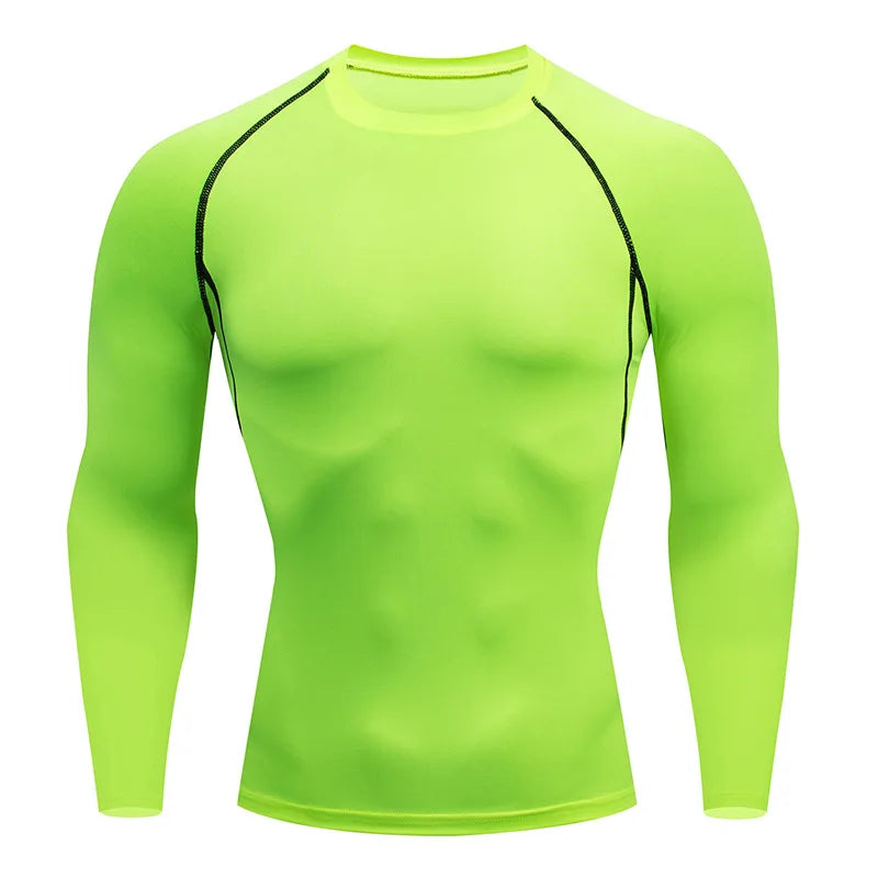 Men's Long Sleeve Spring Autumn Fitness T-Shirt