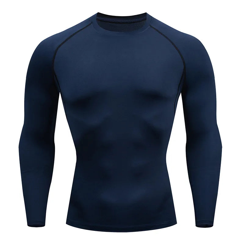 Men's Long Sleeve Spring Autumn Fitness T-Shirt