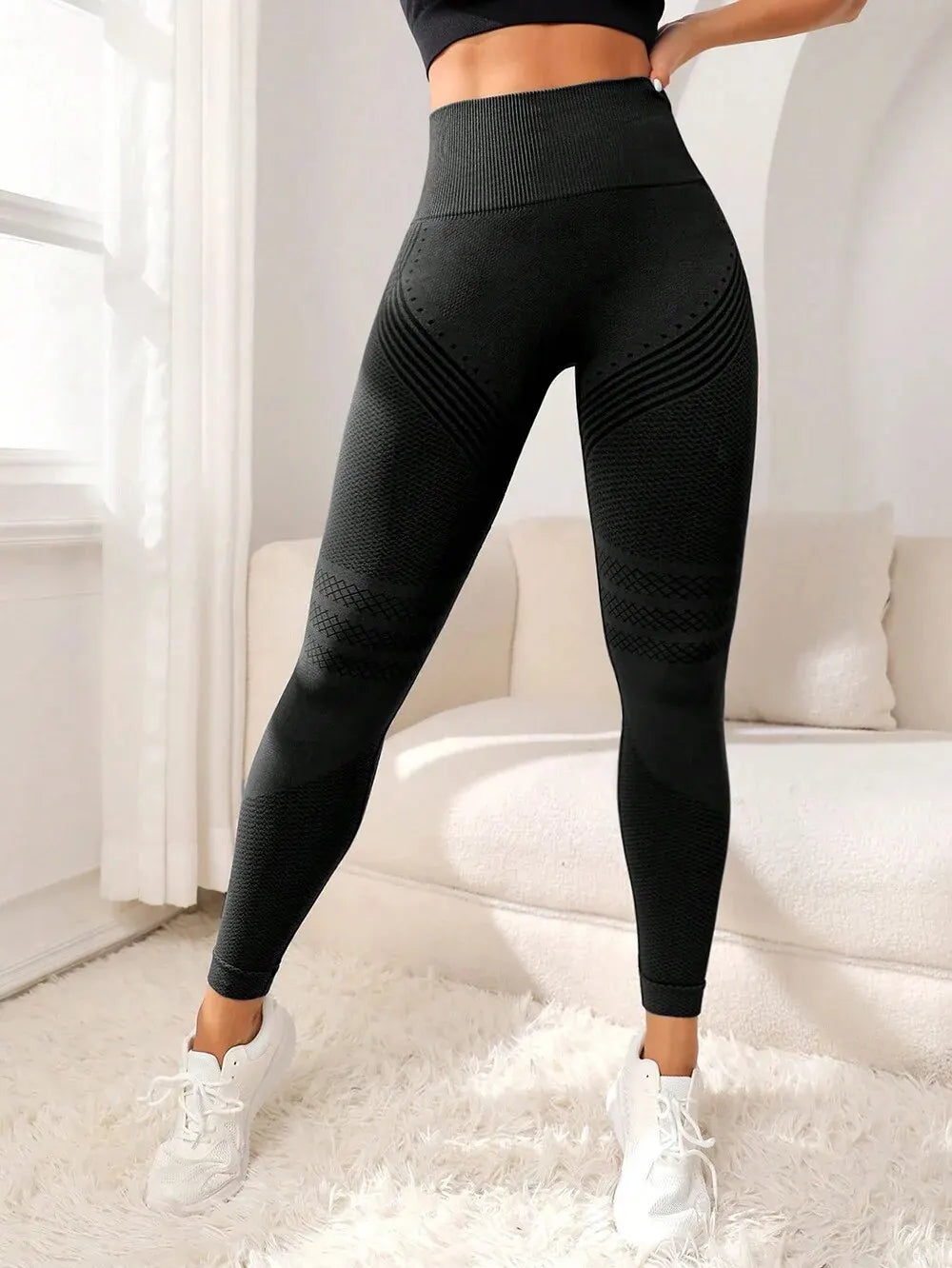 Women's Contouring Stretch Fitness Leggings