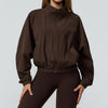 Women's Long Sleeve Fitness Jacket with Pockets